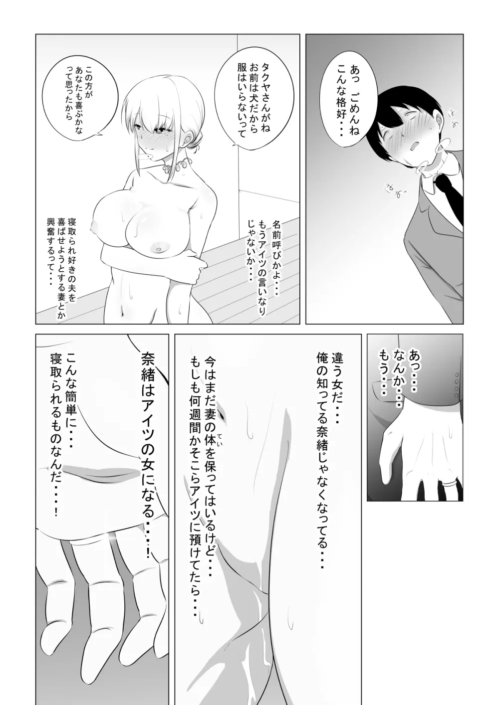 愛する妻を他の男に抱かせた話 19ページ