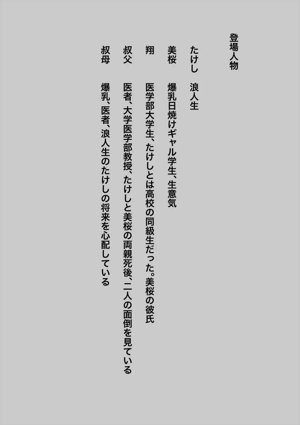 俺の初恋妹ギャルは叔父に催眠療法でHされてる？ 2ページ