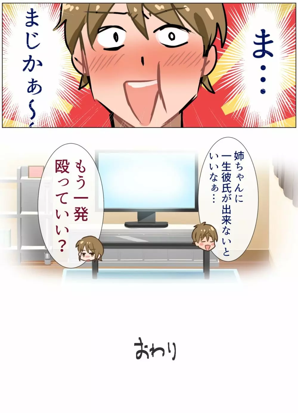 姉ちゃんとする話 54ページ