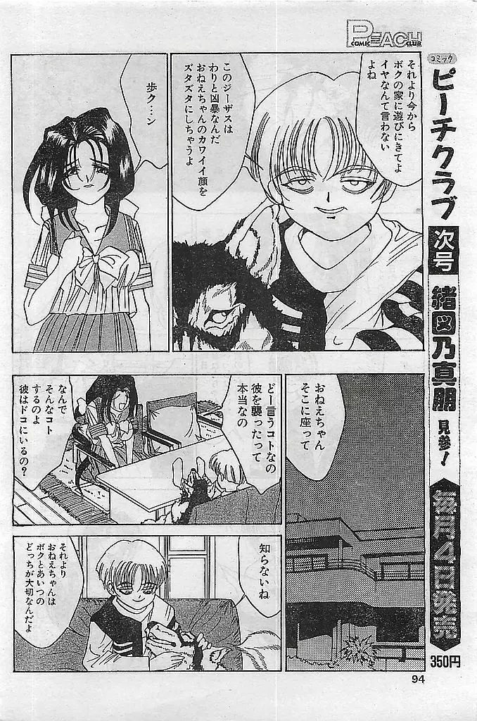 COMIC ピーチクラブ Vol.4 1996年01月号 94ページ