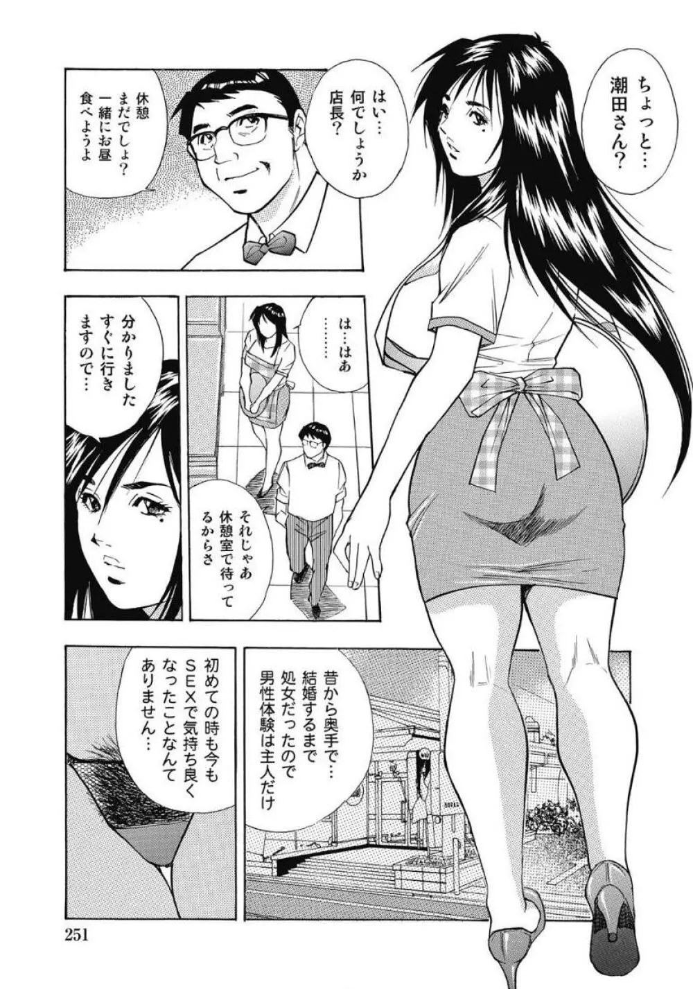 エッチは美人熟女にまかせて 250ページ