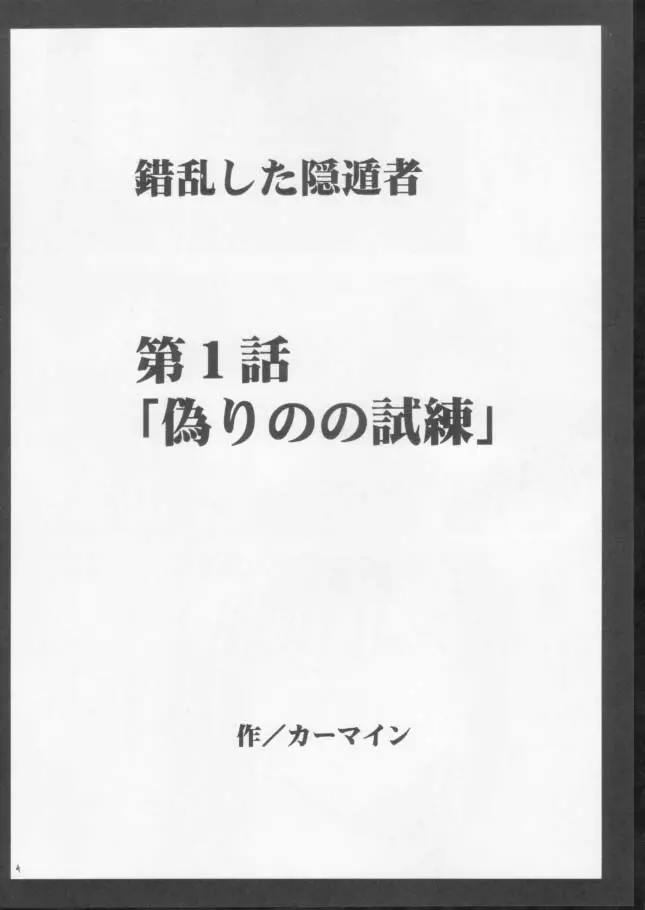 錯乱した隠遁者 3ページ