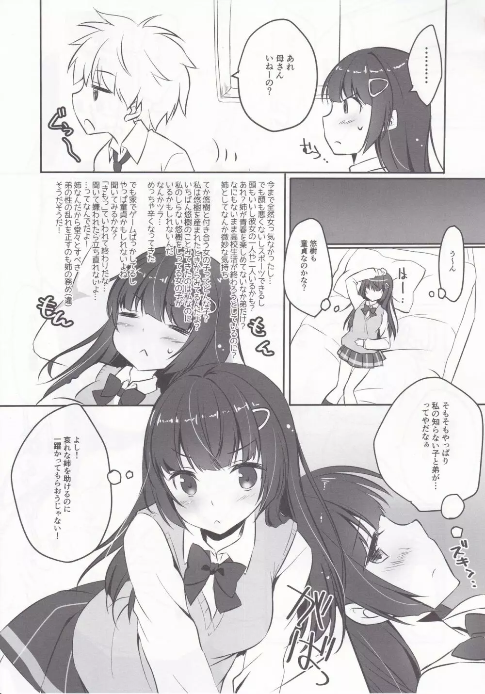 ザンネンな姉ちゃんの秘密 6ページ