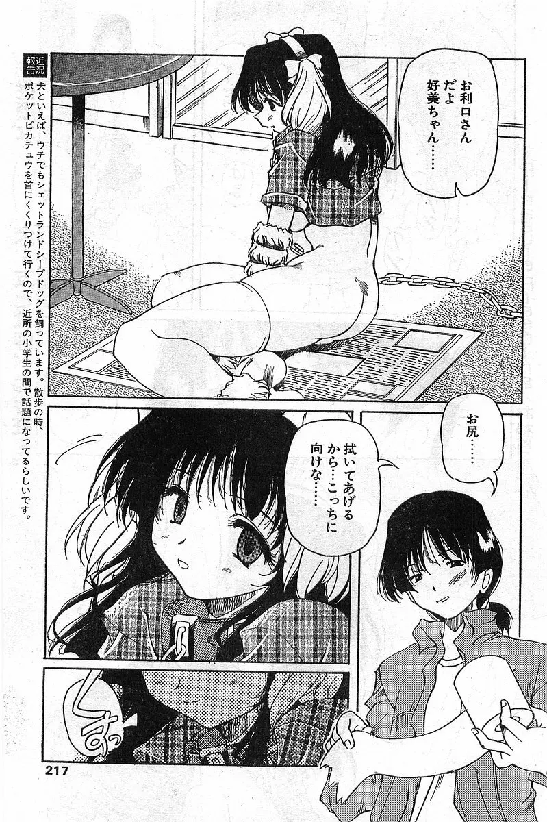 COMIC パピポ外伝 1999年03月号 Vol.56 217ページ