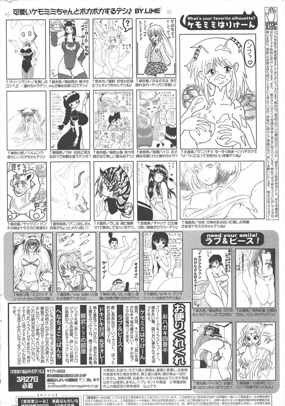 漫画ばんがいち 2010年5月号 262ページ