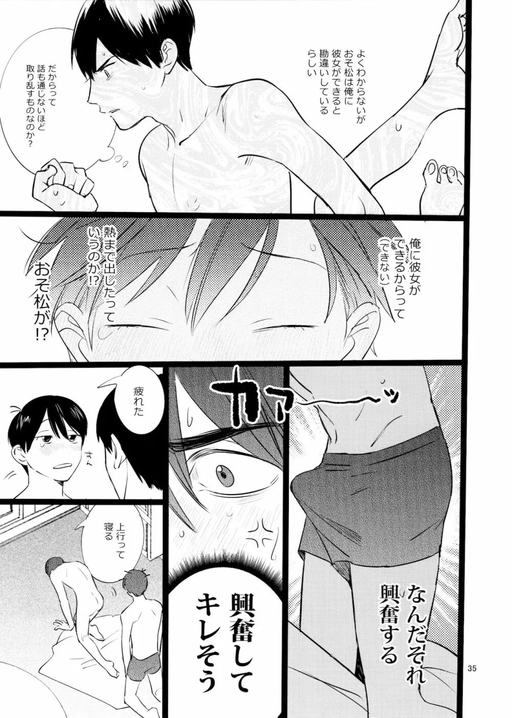 メシ食ってるときにキスすんな 35ページ