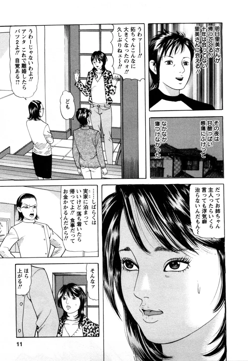 人妻たちの不倫花 9ページ