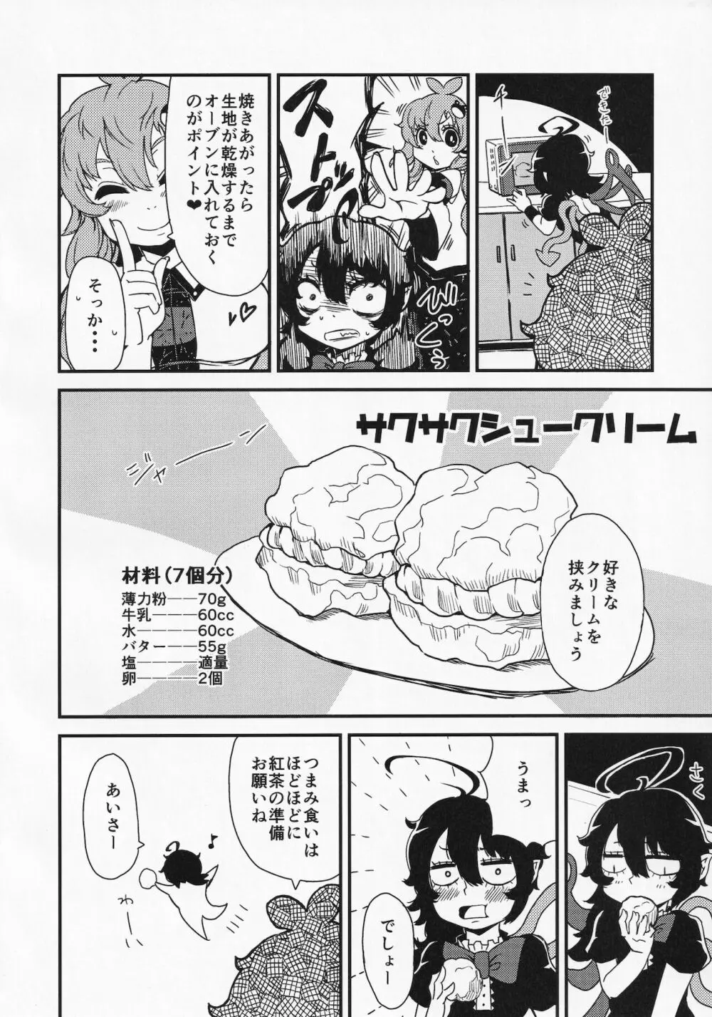 東方ザーメンシュークリームを食べた時のリアクション合同 21ページ