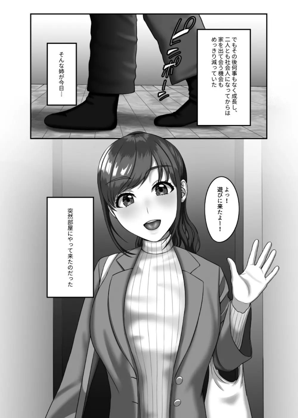 30歳になる処女の姉は焦っている 3ページ