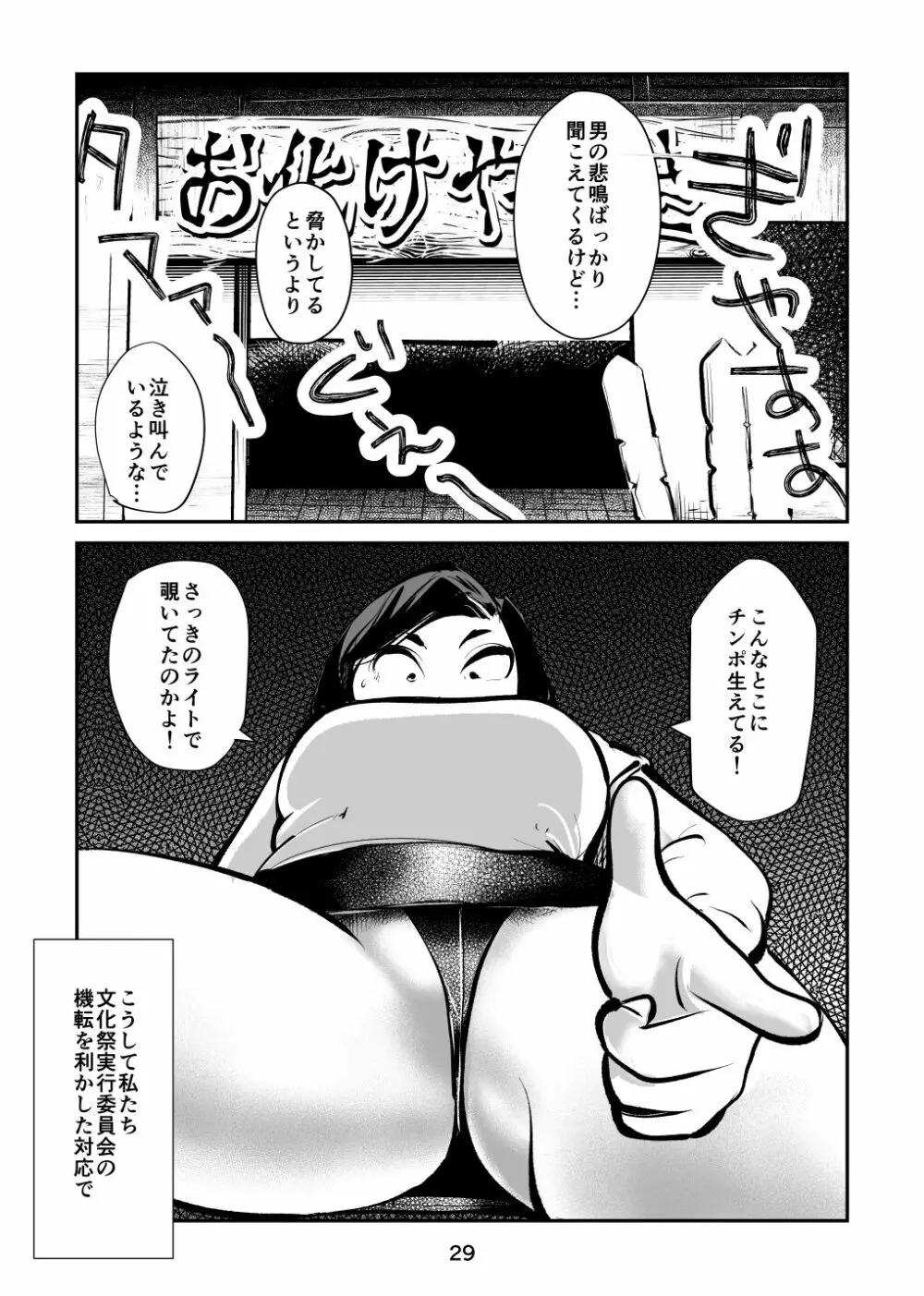 恐怖の金蹴り屋敷 29ページ