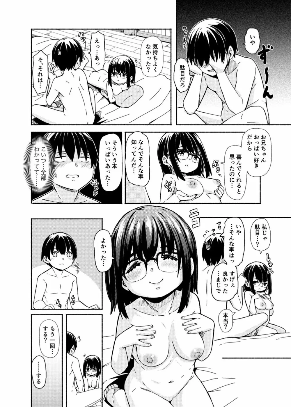 幼い妹の大きな胸は今日も兄を惑わせる 48ページ