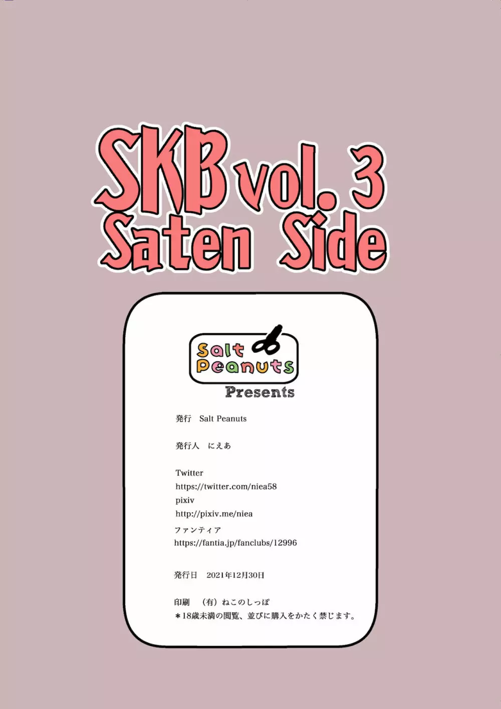 SKB vol.3 Saten Side 33ページ