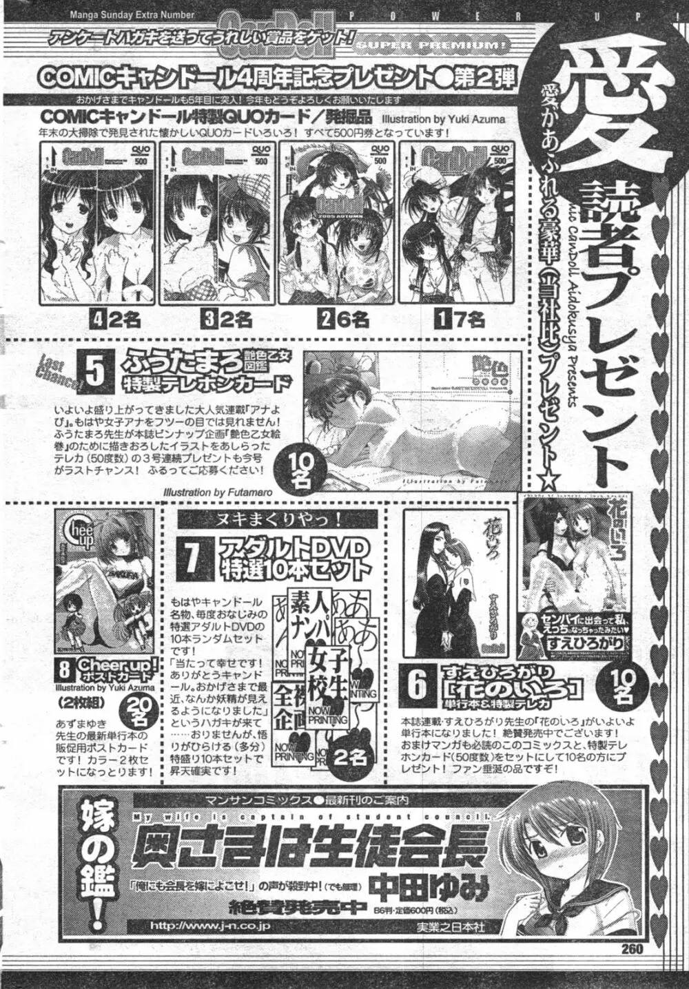 COMIC キャンドール 2008年3月号 Vol.50 260ページ