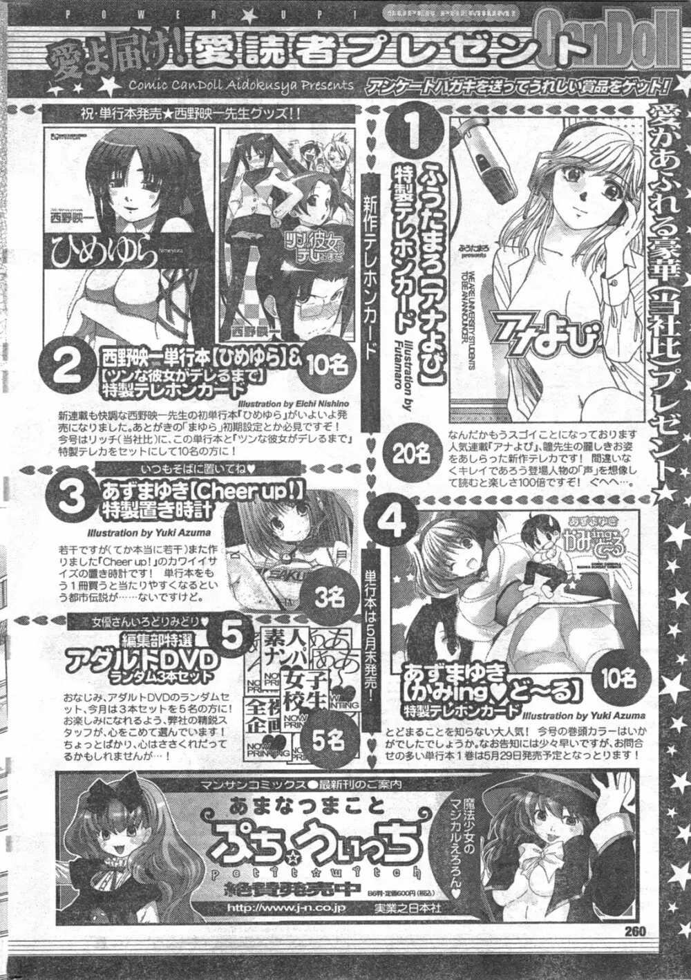 COMIC キャンドール 2008年5月号 Vol.52 260ページ