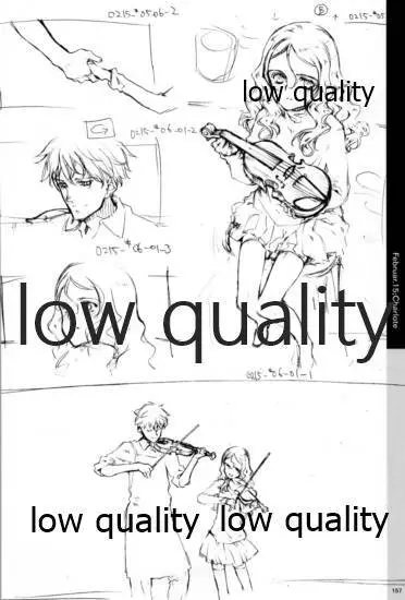 Quartett!全原画集 158ページ