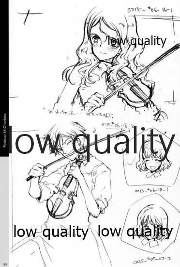 Quartett!全原画集 163ページ