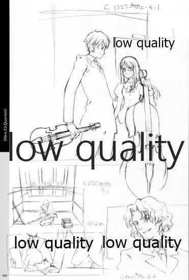 Quartett!全原画集 341ページ