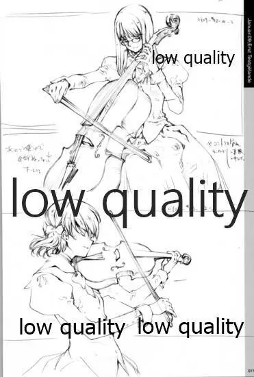 Quartett!全原画集 72ページ