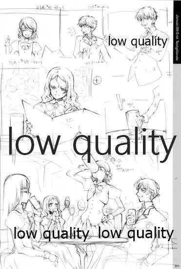 Quartett!全原画集 78ページ