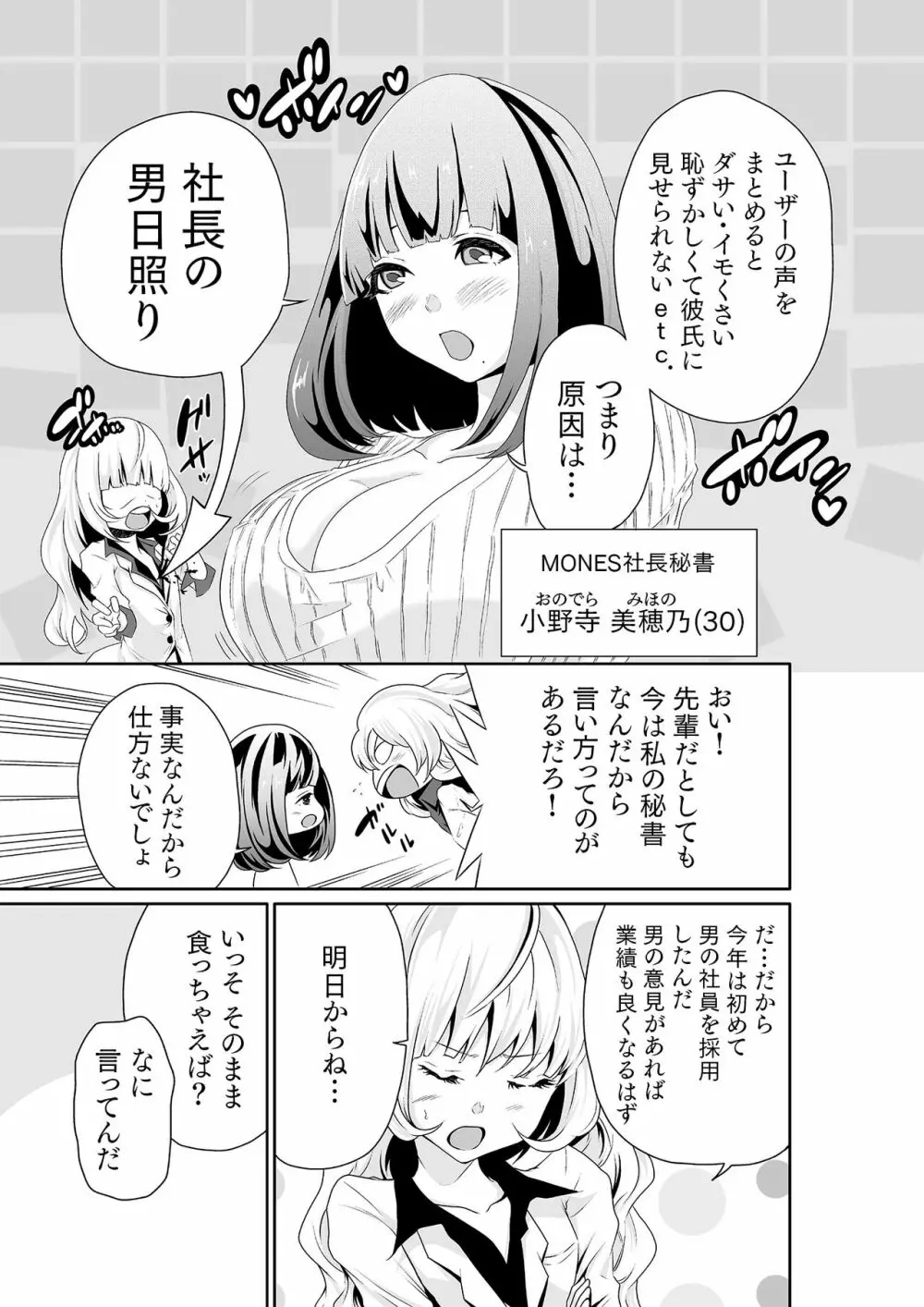 ちっぱい女社長10年ぶりのSEX〜業績と性欲はうなぎのぼり〜（1） 5ページ