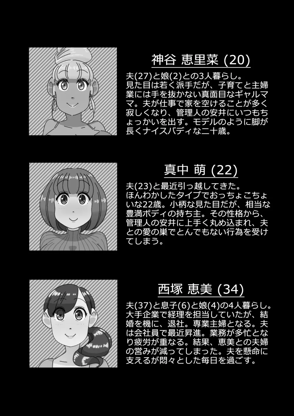 淫欲まみれの団地妻 2ページ