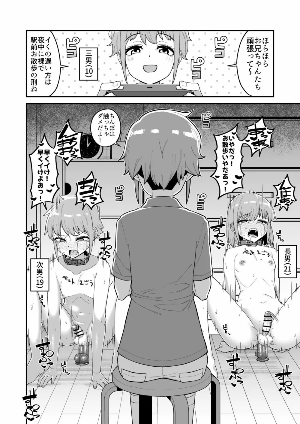 酷い目に遭う男の子たち vol.1 37ページ