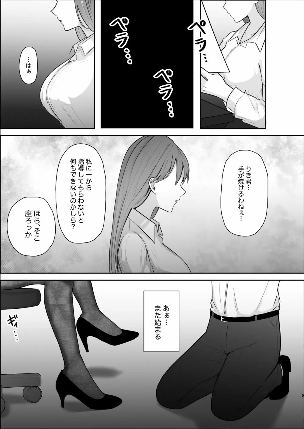 厳しい女上司のペットになった僕 6ページ