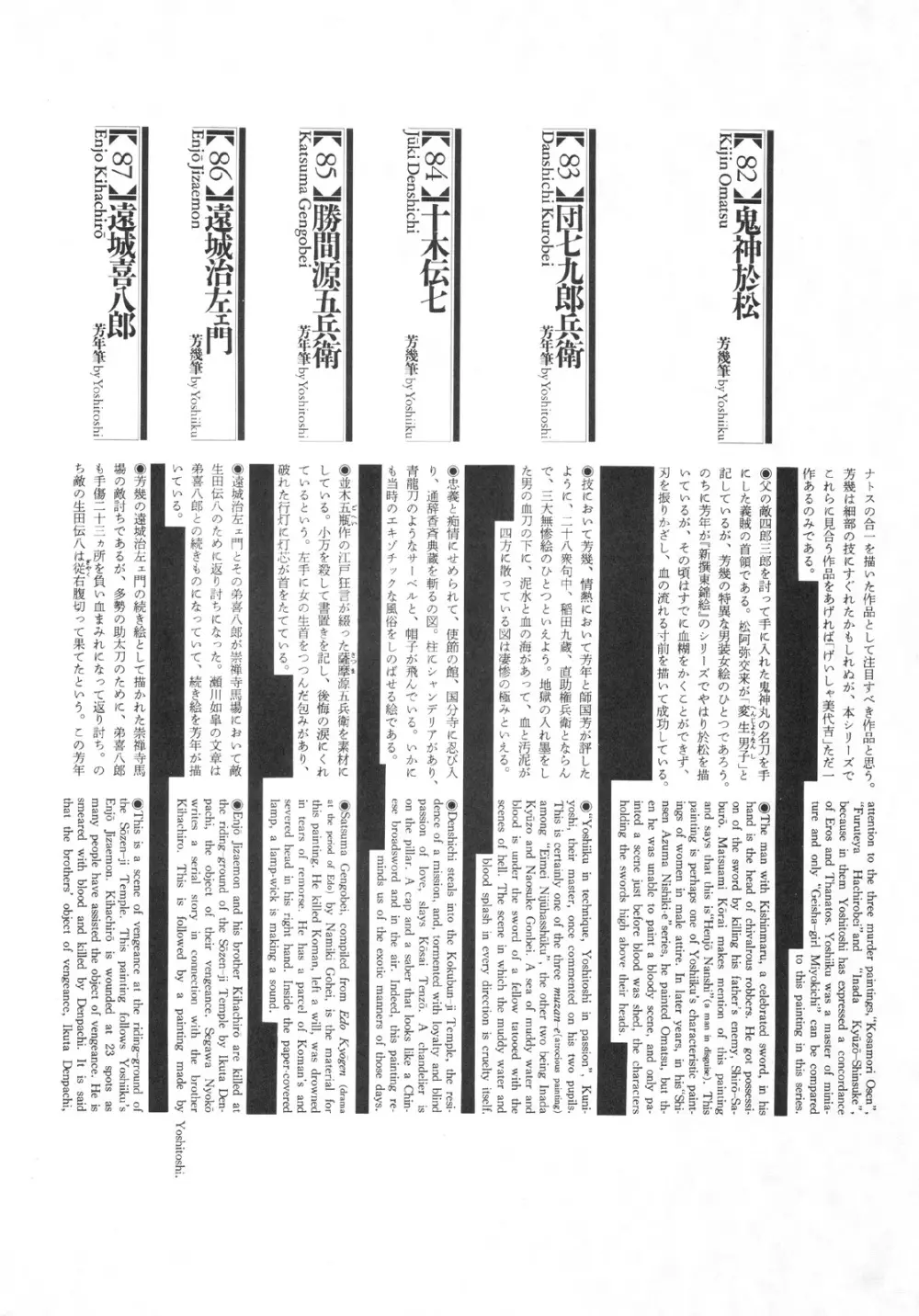 江戸昭和競作 – 無惨絵·英名二十八衆句 102ページ