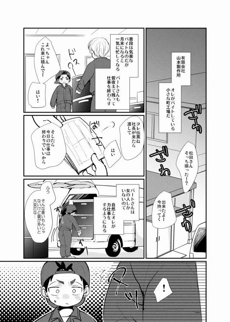 絆され少年 2ページ