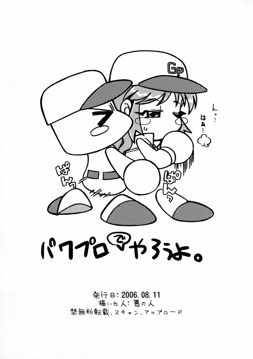 俺の夏 2006号外 プロペラ団レポート 球界抹消不祥事録 17ページ