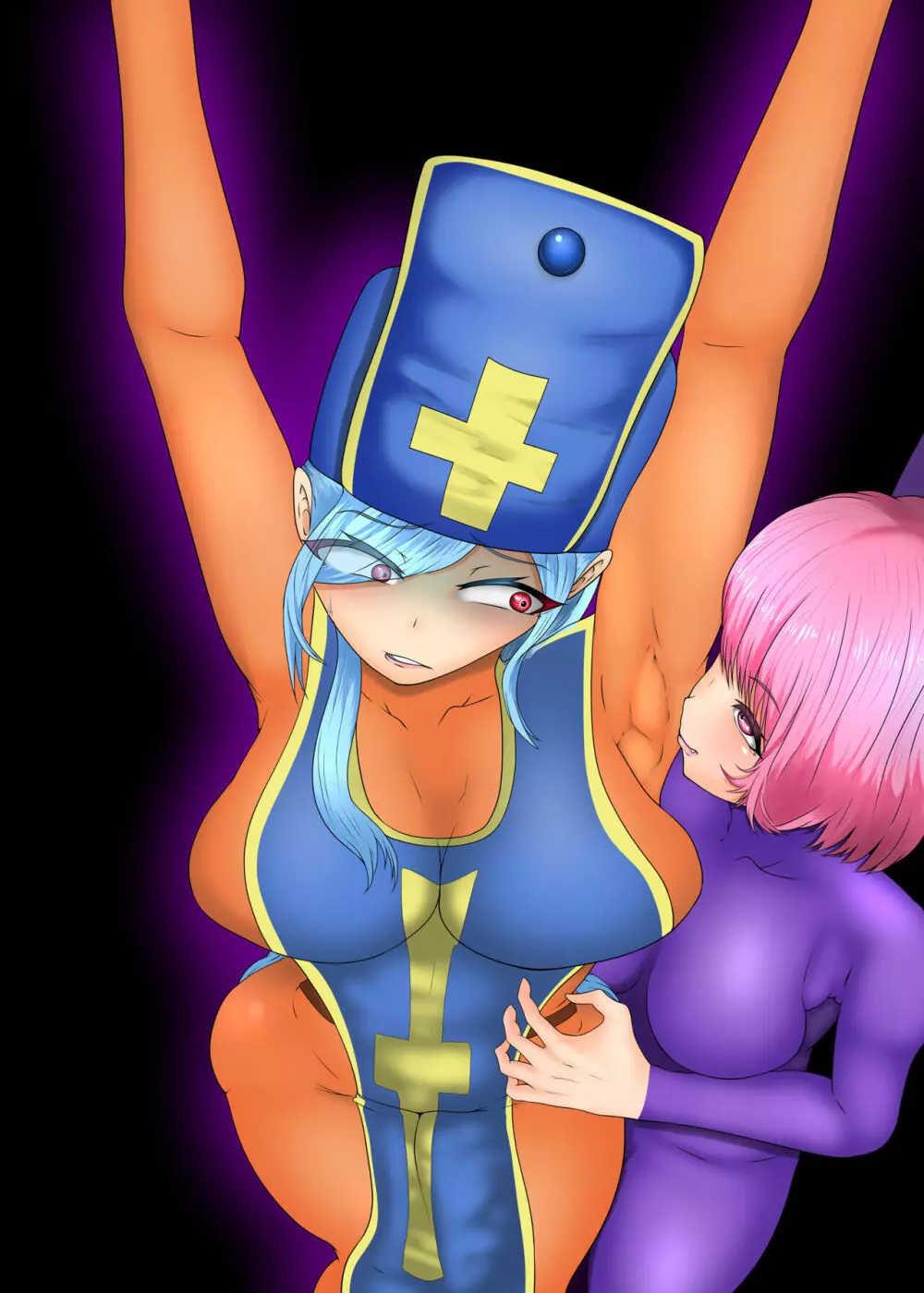 Futa Priestess’ Shameful Tickle-Gasm 117ページ