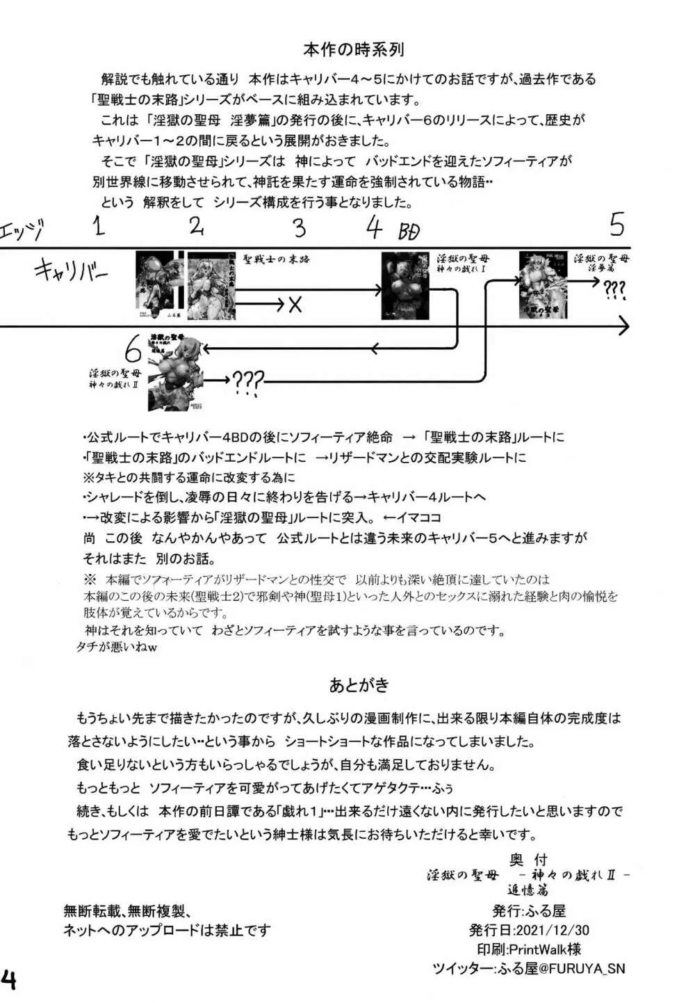 (C99) [ふる屋 (TAKE)] 淫獄の聖母 -神々の戯れII- 追憶篇 (ソウルキャリバー) 33ページ