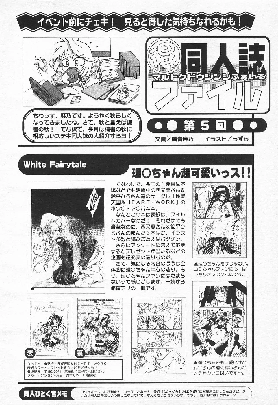 COMIC 天魔 1998年11月号 287ページ