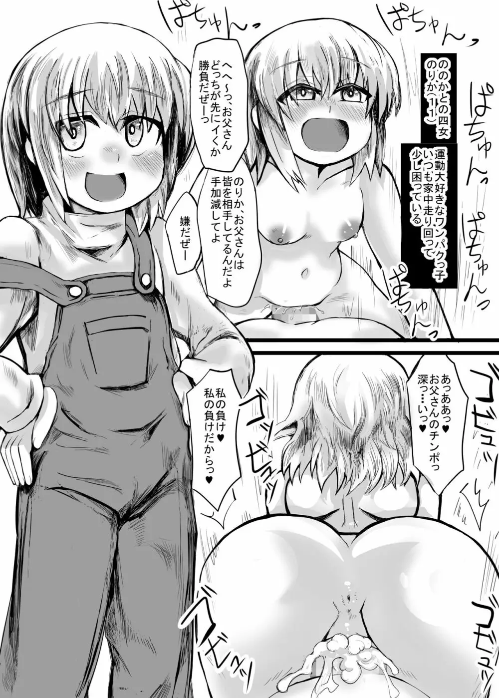 妹との間に生まれた娘や孫達と孕ませ子作り 28ページ