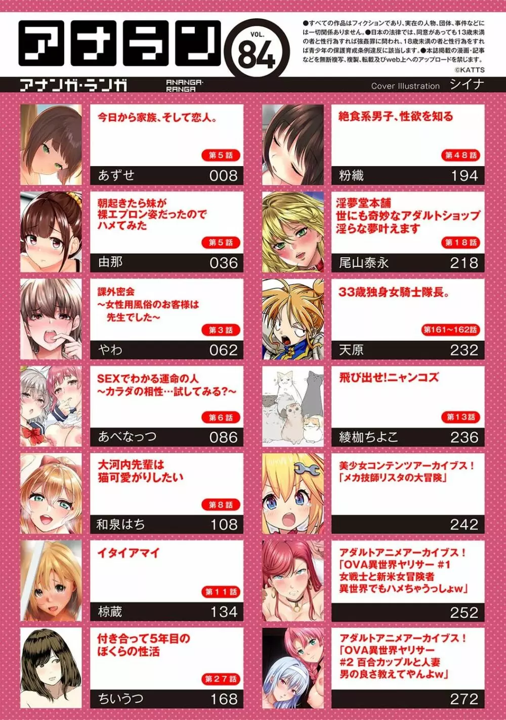 アナンガ・ランガ Vol. 84 3ページ