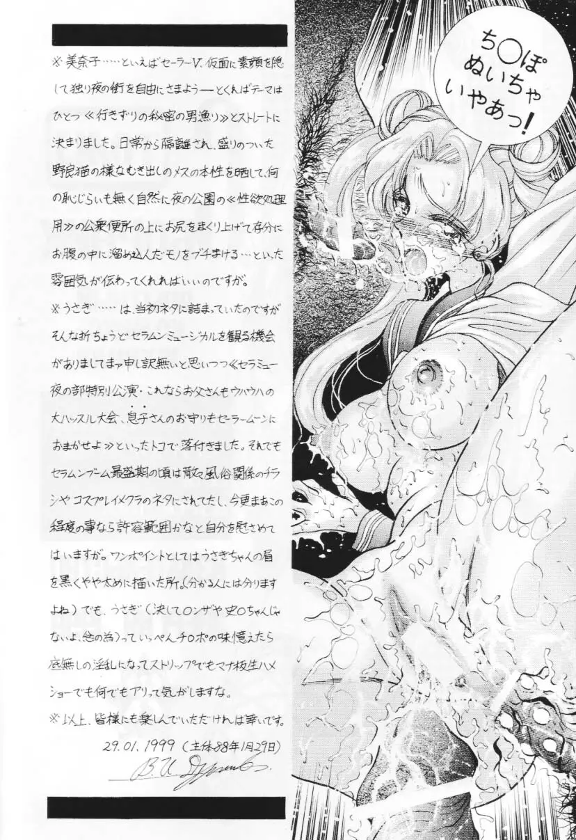 (サンクリ) [エネルギヤ出版所 (ロシヤの脱走兵)] COLLECTION OF -SAILORMOON- ILLUSTRATIONS FOR ADULT Vol.1 (美少女戦士セーラームーン) 3ページ