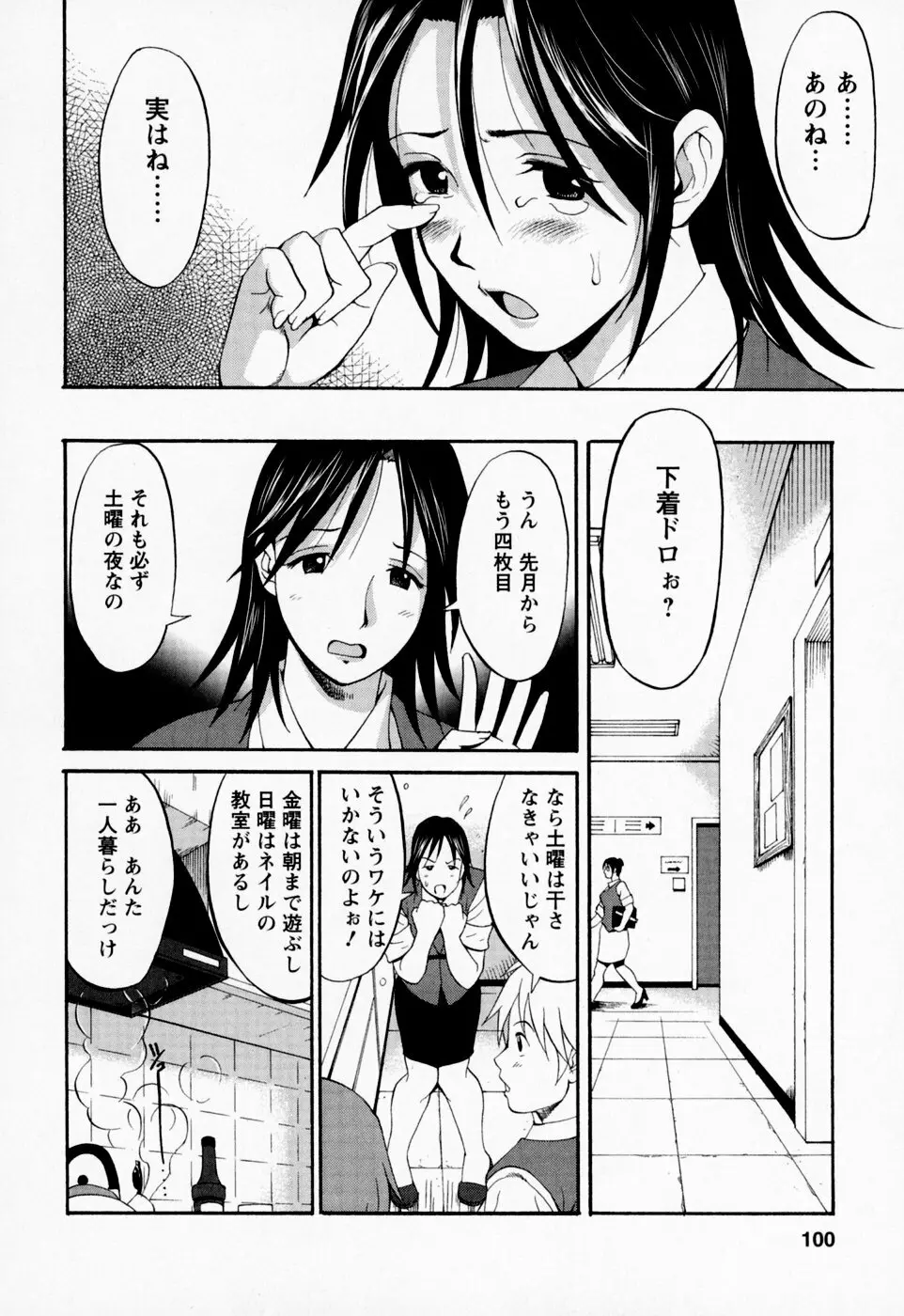 ハナさんの休日 100ページ