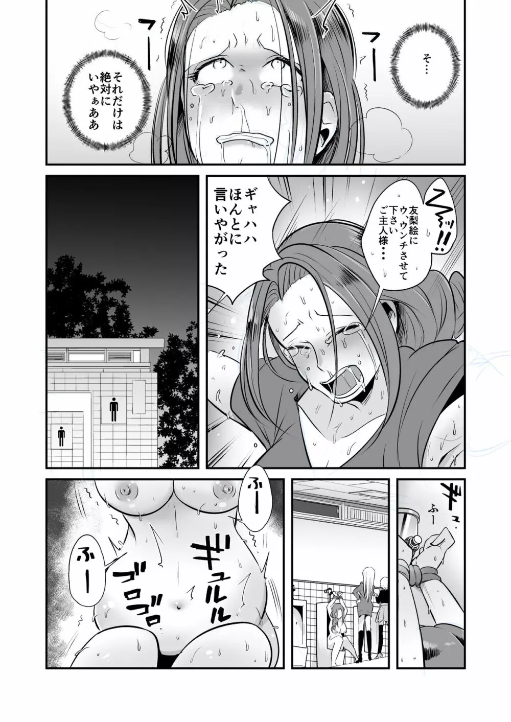 DQN女によるセレブ妻SM虐待 10ページ