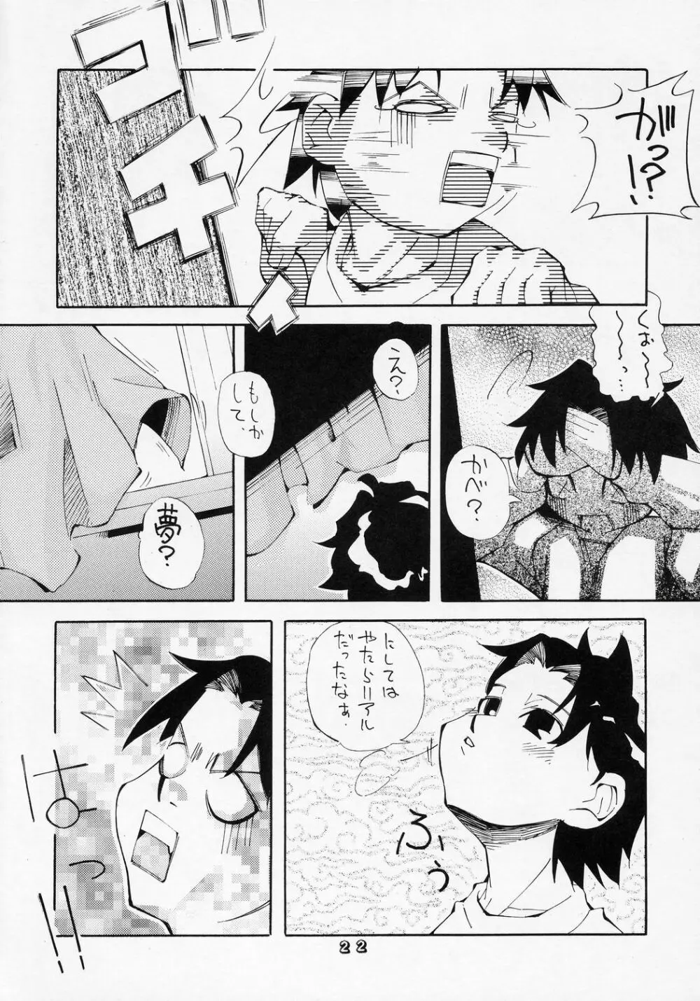 ある朝、目が覚めたら人間になった翠星石が隣にいたという妄想をマンガにした本。 21ページ