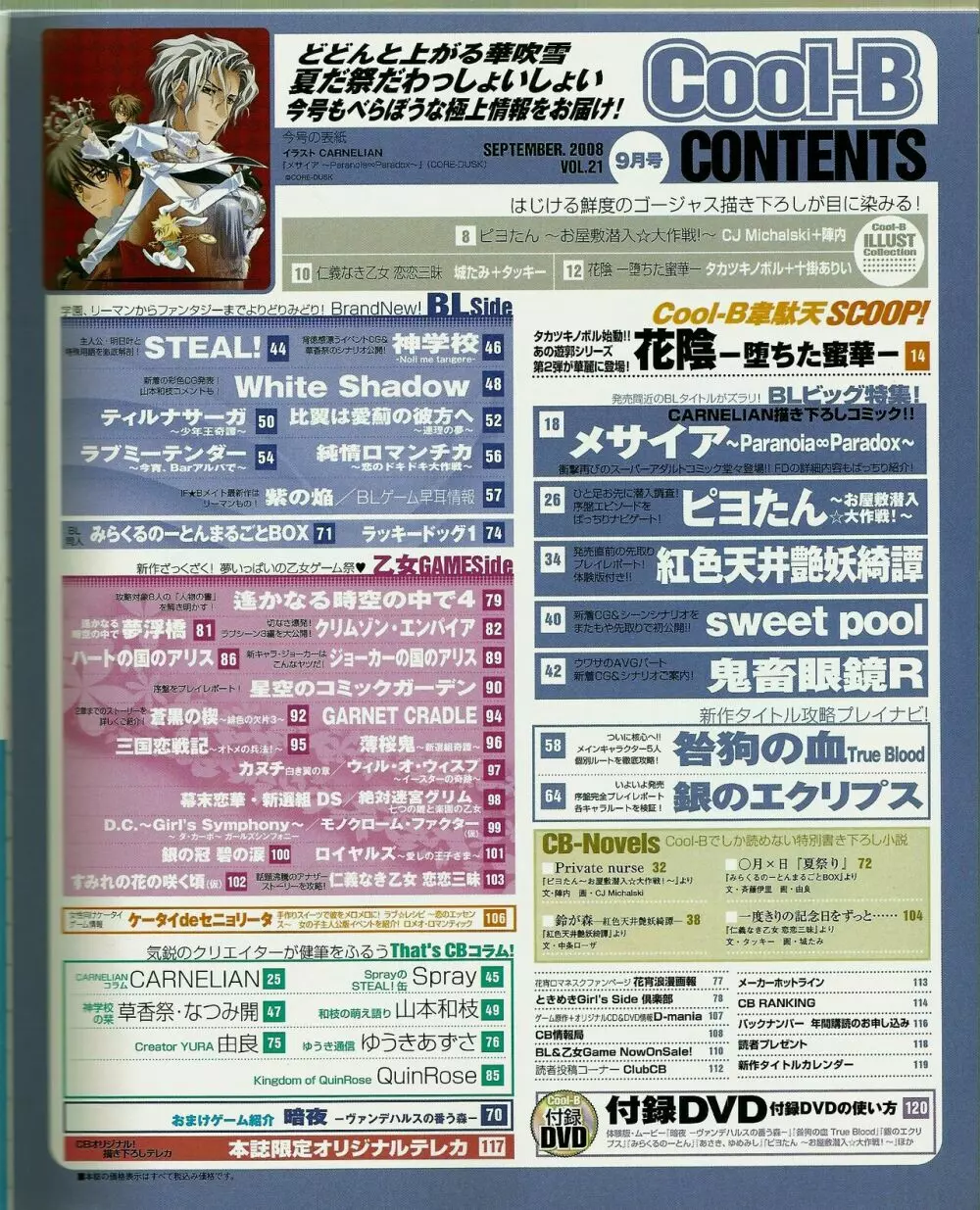 Cool-B Vol.21 2008年09月号 13ページ