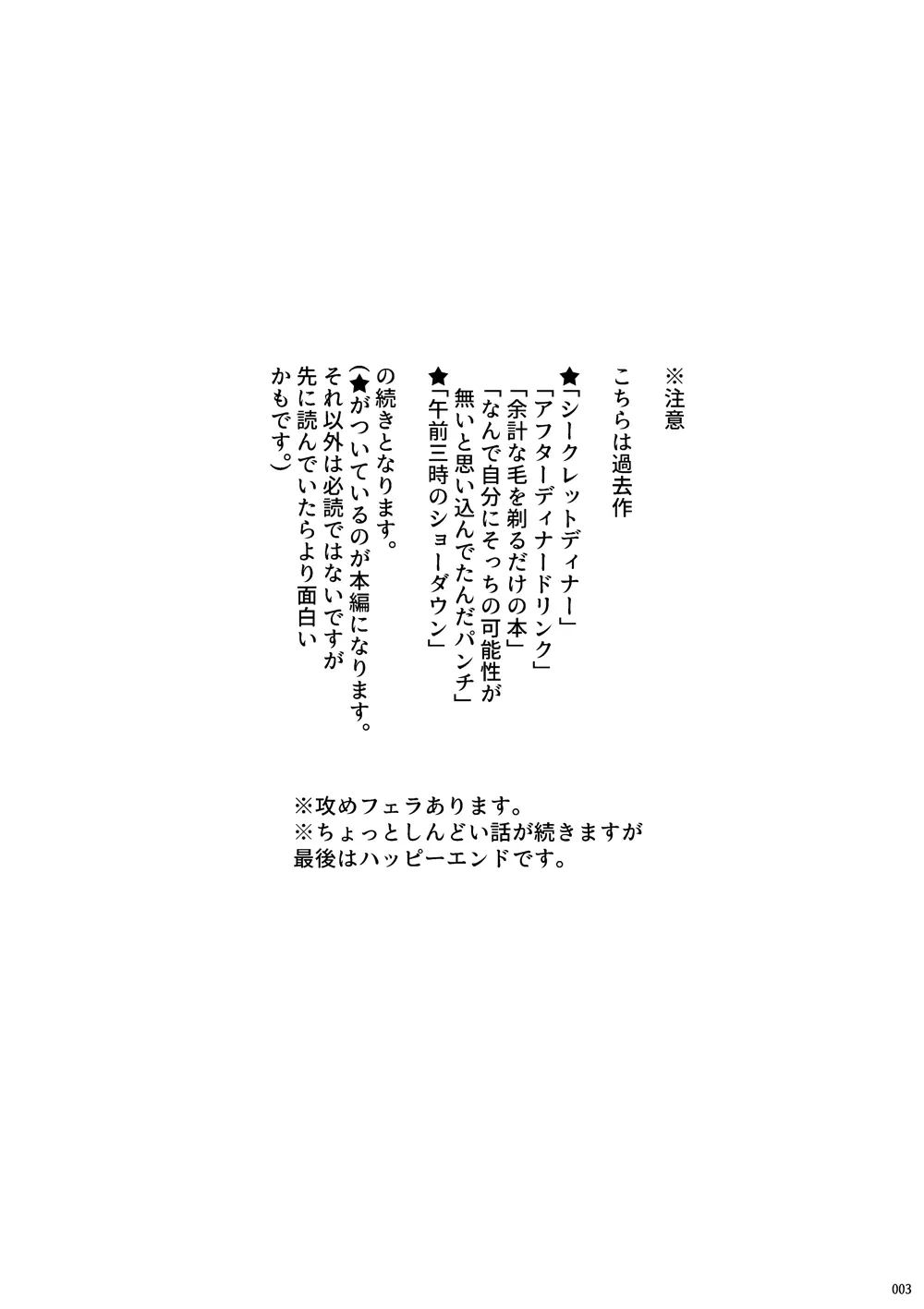 嘘と悪あがきの答え合わせ 2ページ