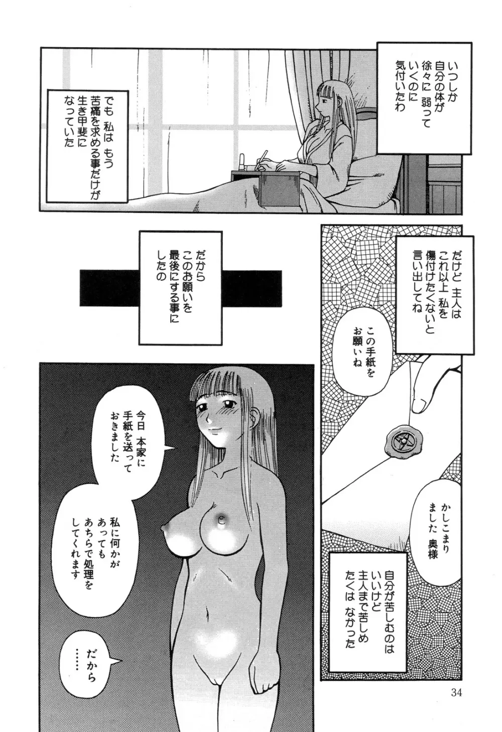 全治一ヶ月の女 35ページ