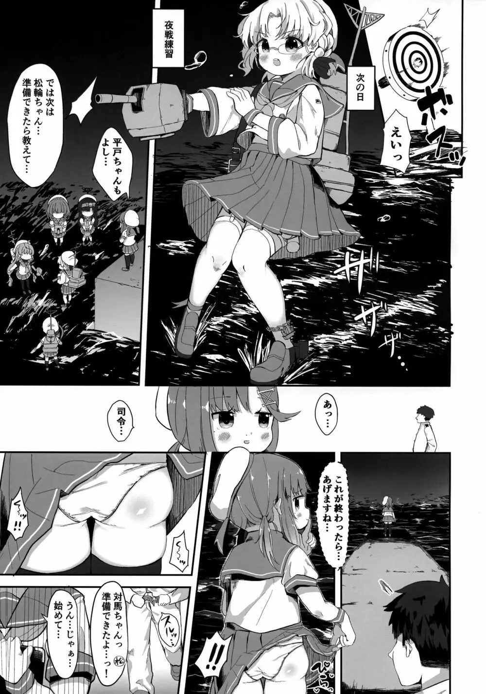 秘書艦対馬ちゃんの秘密のお仕事 16ページ