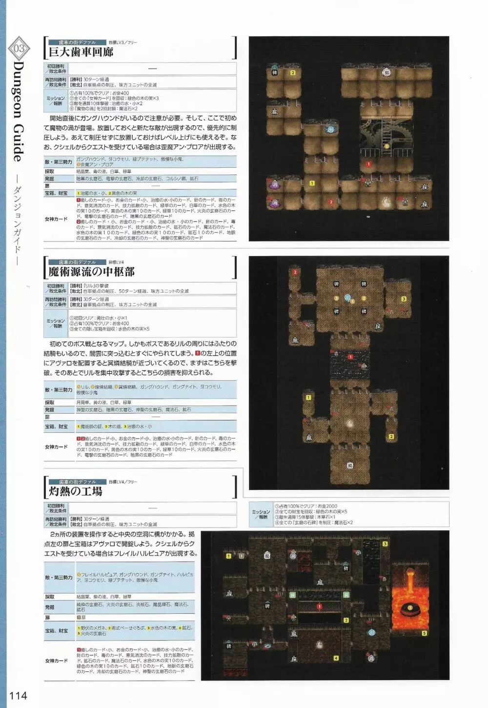 天結いラビリンスマイスターパーフェクトガイドブック 117ページ