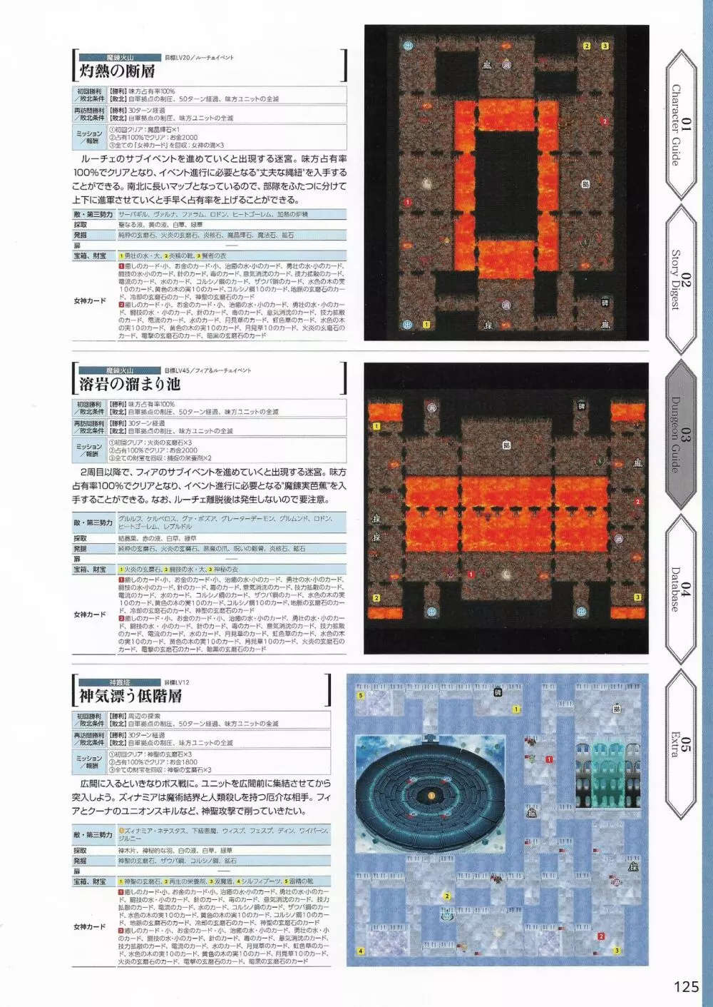 天結いラビリンスマイスターパーフェクトガイドブック 128ページ