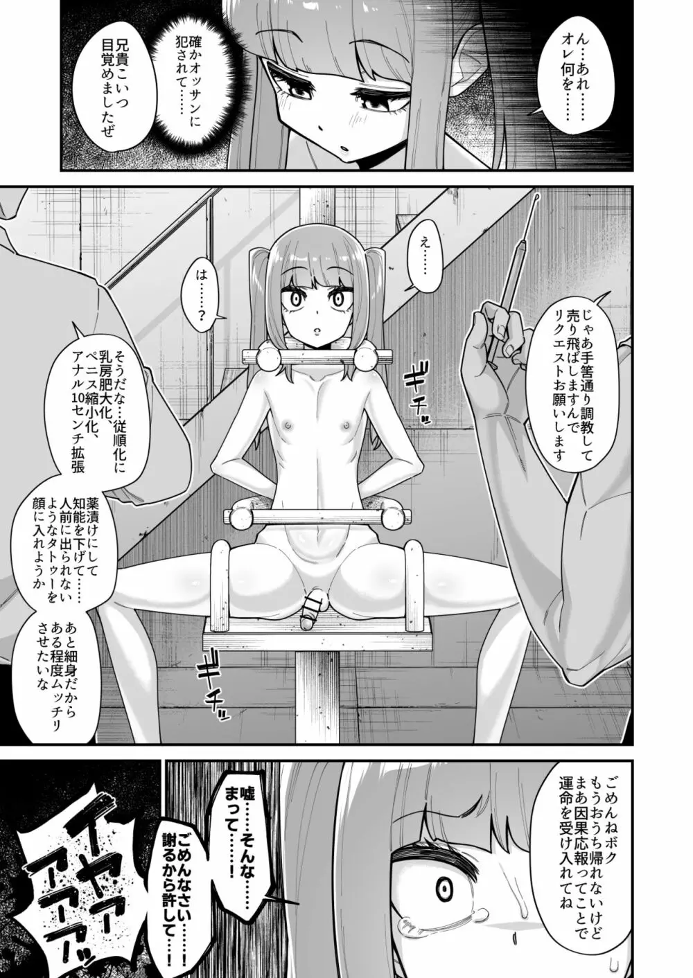 酷い目に遭う男の子たち vol.4 47ページ