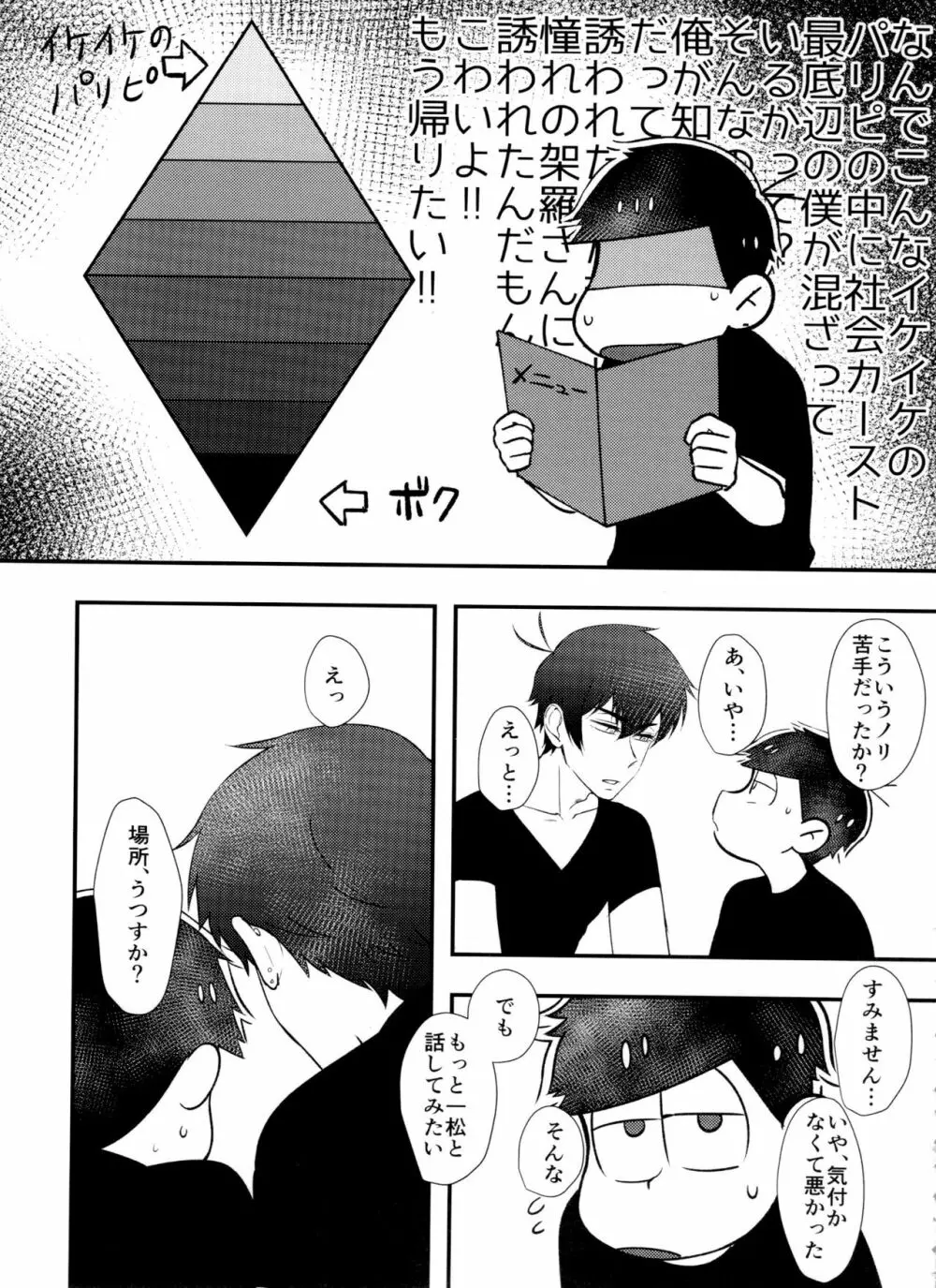 [とろちん定食 (不和とろ) ]好奇心は猫も鳴かす (おそ松さん) [ 4ページ