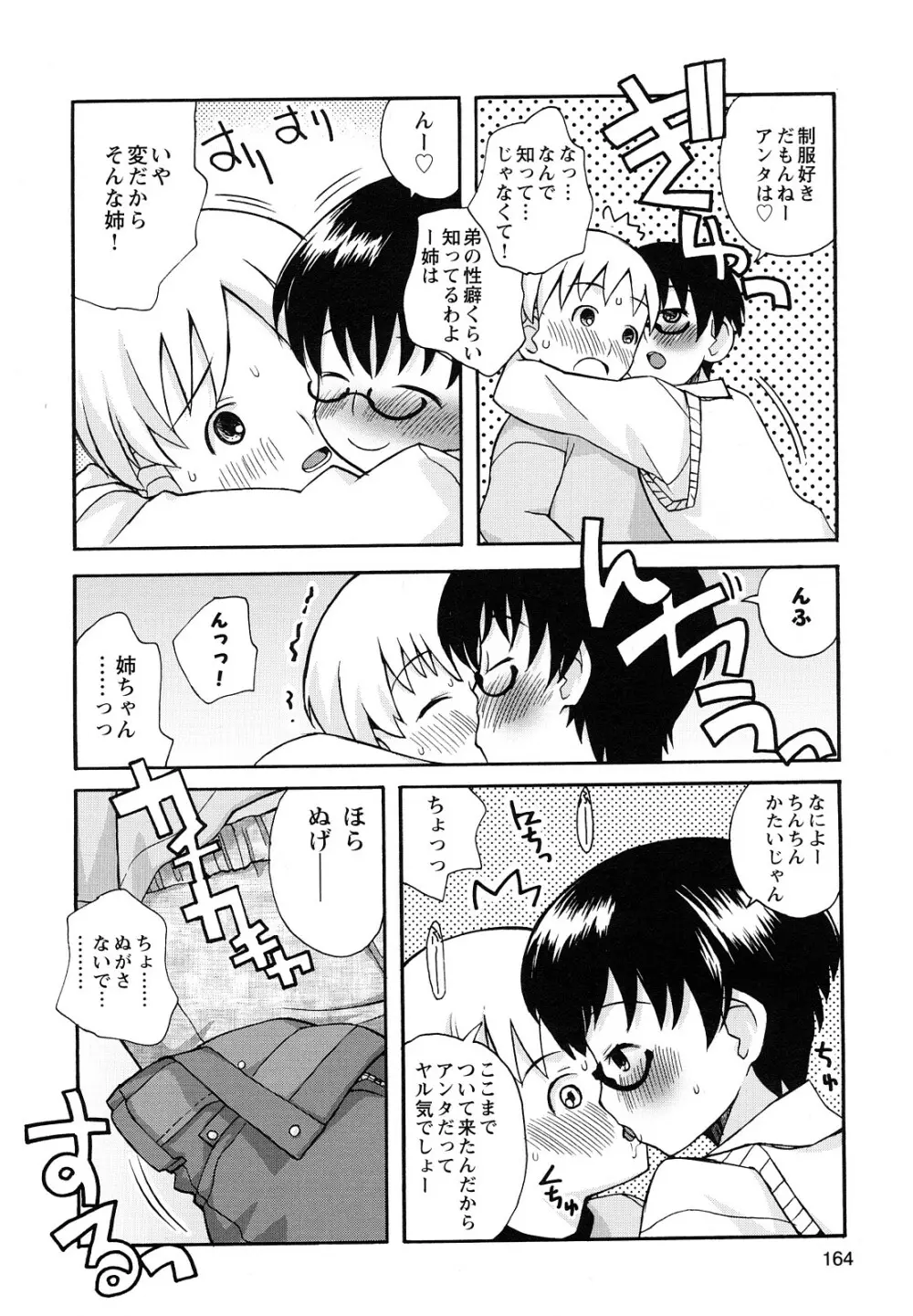 ぼくだって姉とセックスしてみたい！ 166ページ