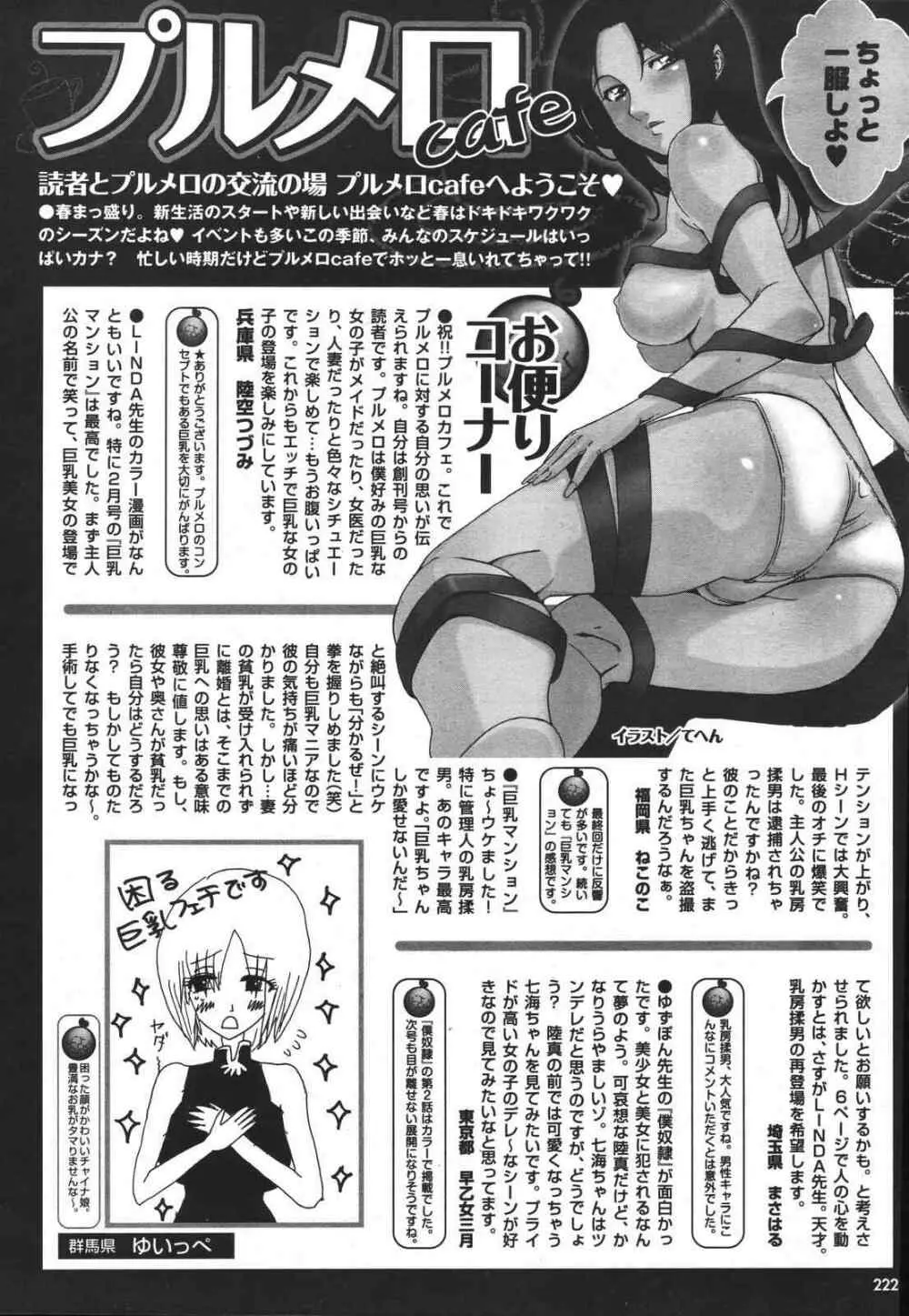 COMIC プルメロ 2007年04月号 vol.05 222ページ