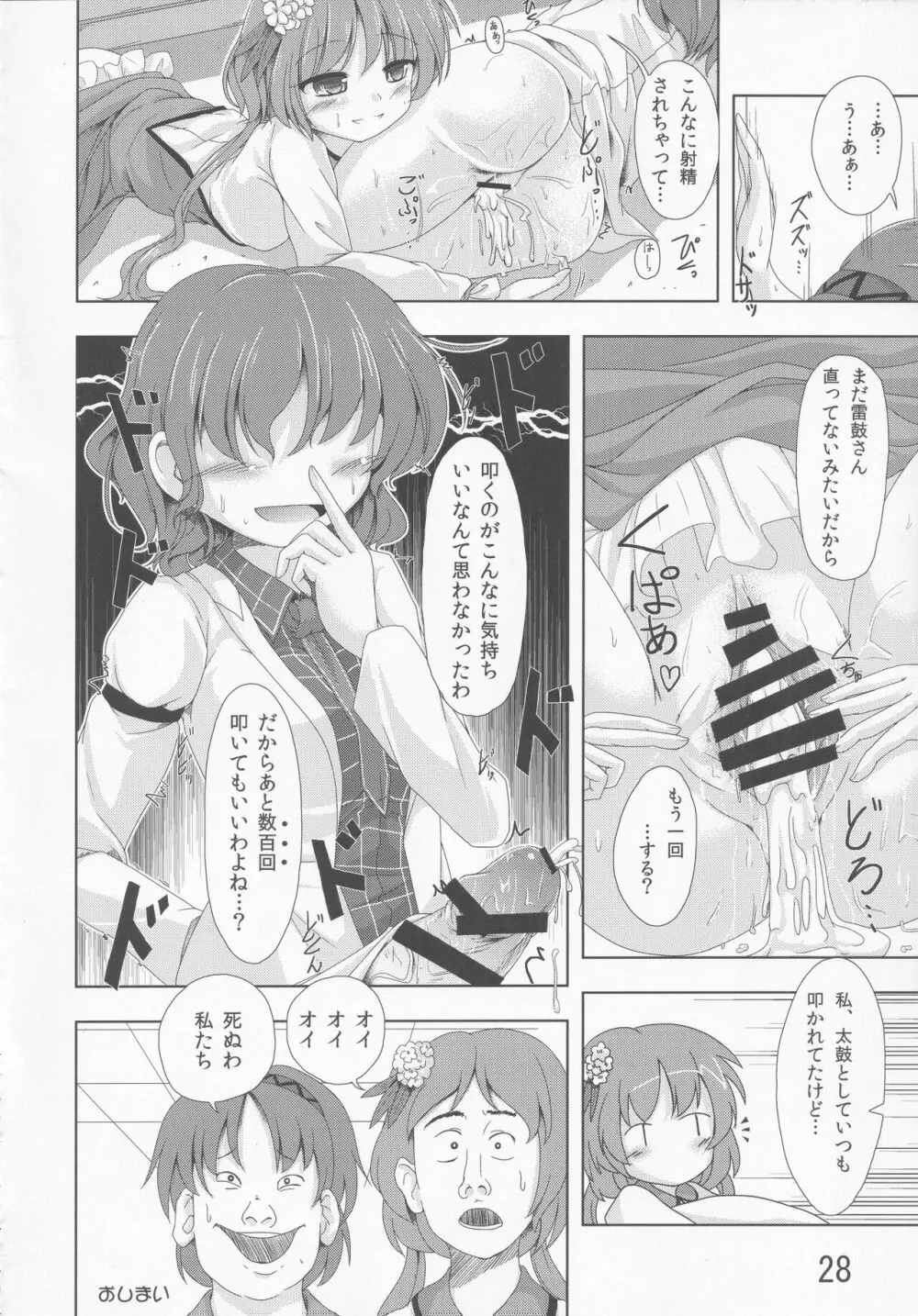 東方紳士録 裏 27ページ